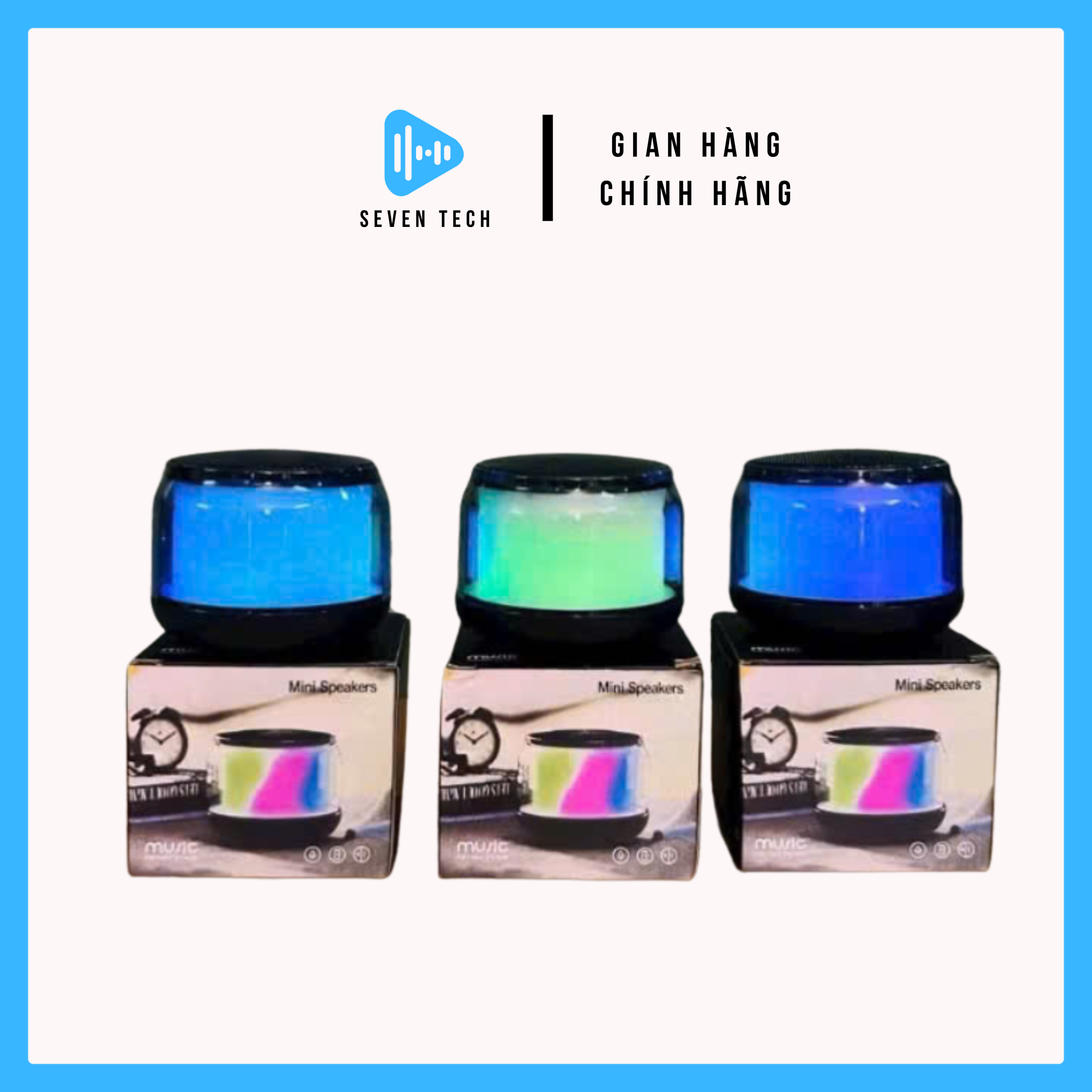 loa bluetooth có đèn led
